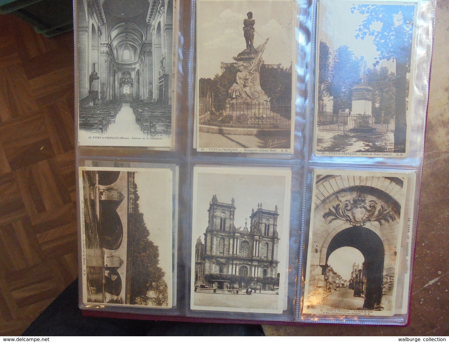 FRANCE ALBUM 368 CARTES ANCIENNES PLUPART CIRCULEES (POIDS 3 KILOS 500 AVEC ALBUM)