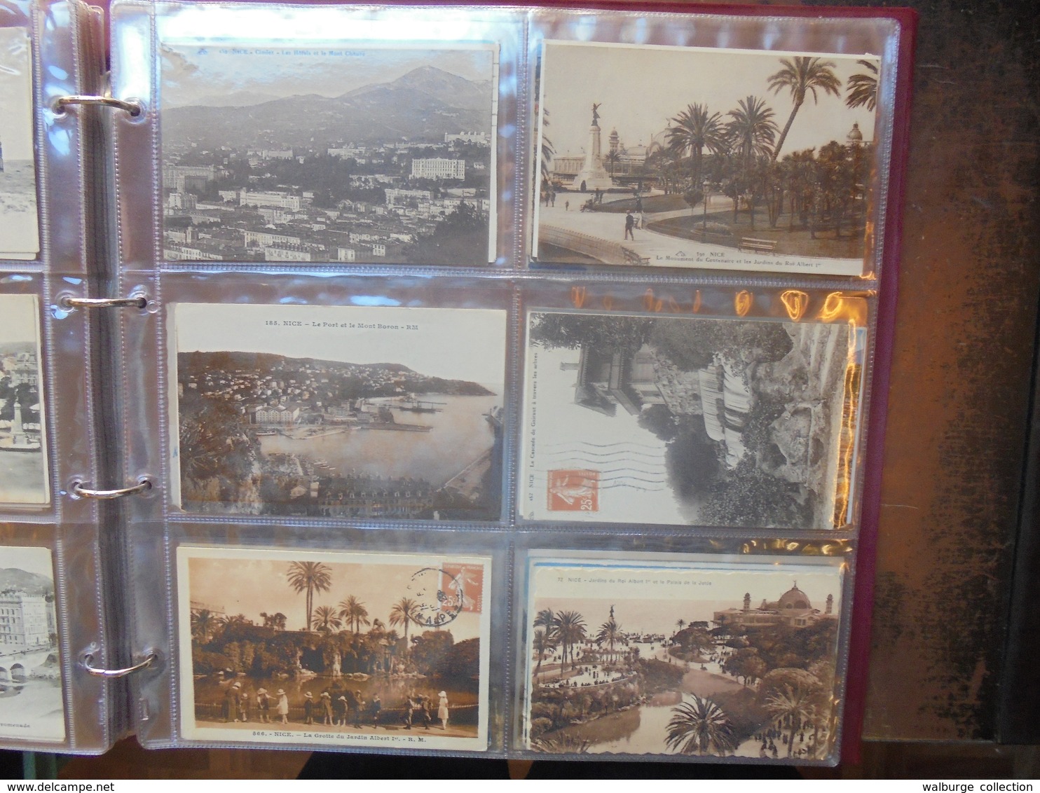 FRANCE ALBUM 368 CARTES ANCIENNES PLUPART CIRCULEES (POIDS 3 KILOS 500 AVEC ALBUM)