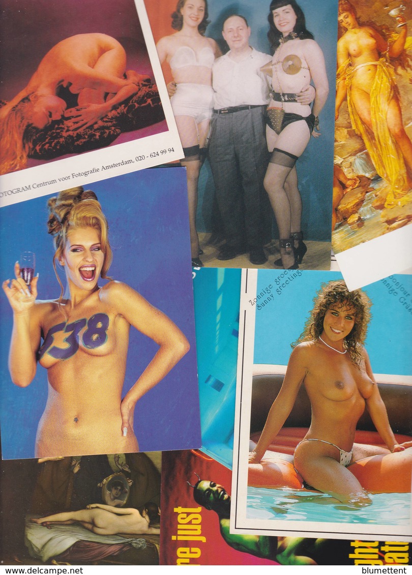 Lot 2396 De 10 CPM Nu Nude Féminin Pin Up Déshabillé érotisme Art Déstockage Pour Revendeurs Ou Collectionneurs - 5 - 99 Cartes