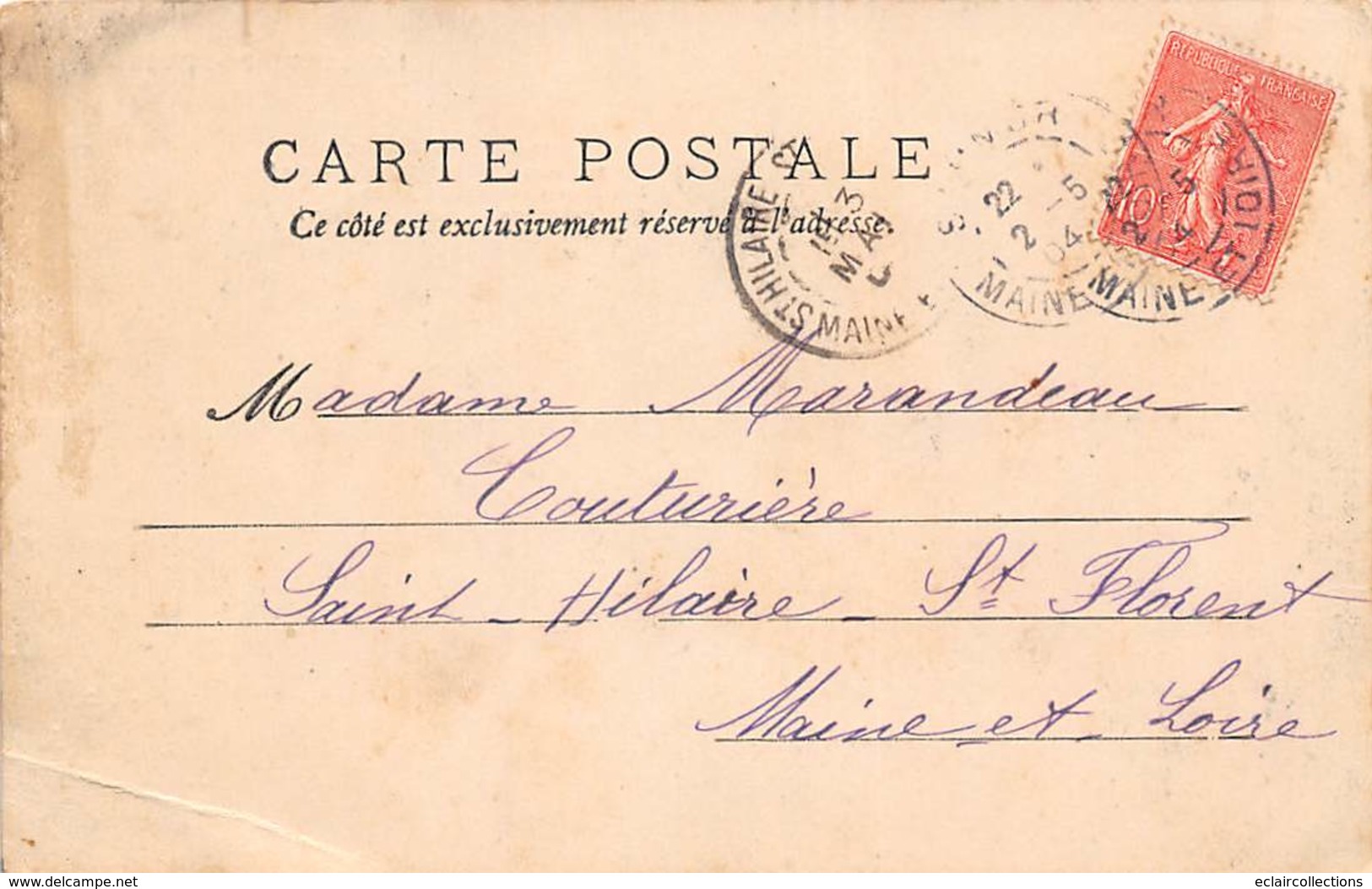 Thème: Carte Postale:       Jeune Fille Glissant Une Carte Dans Une Boite A Lettres.   (Voir Scan) - Autres & Non Classés