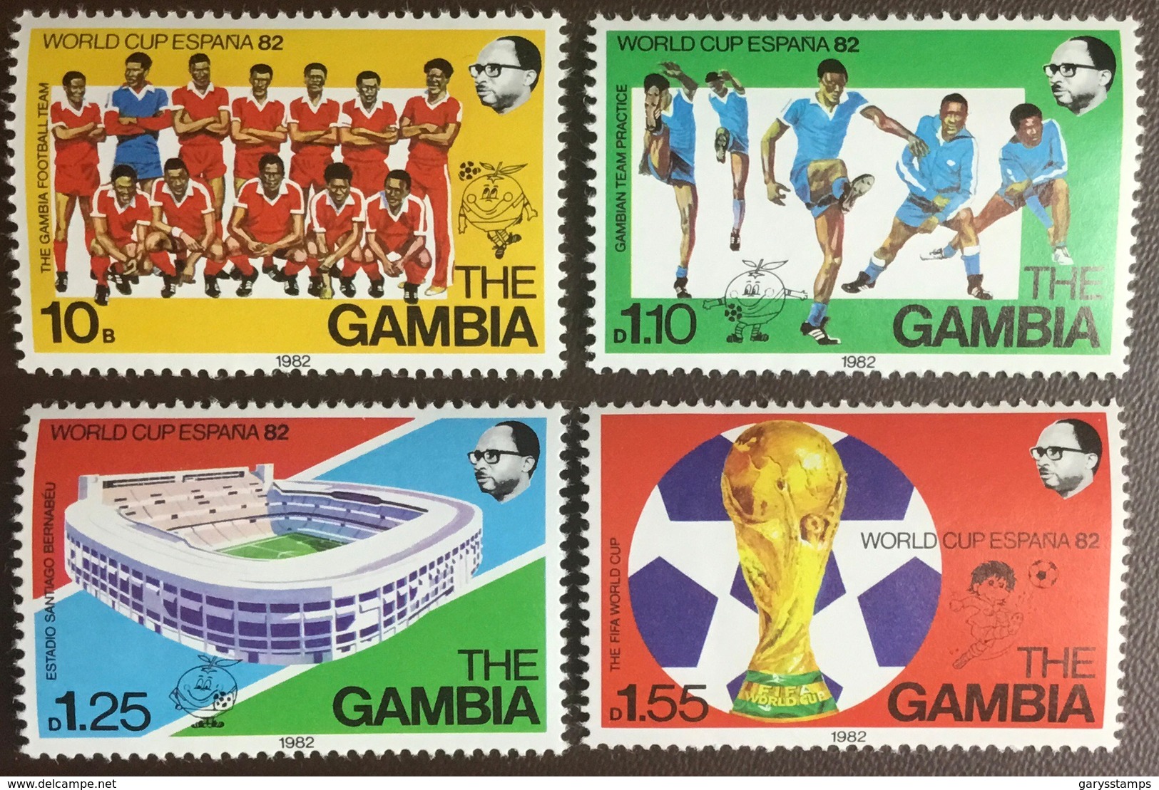 Gambia 1982 World Cup MNH - Gambie (1965-...)