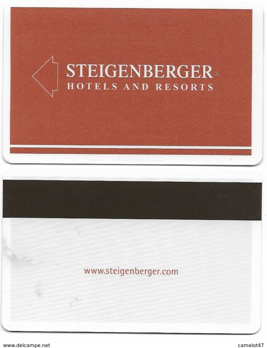 Steigenberger Hotels & Resorts, Germany, Used Magnetic Hotel Room Key Card # Steigenberger-1 - Hotelkarten