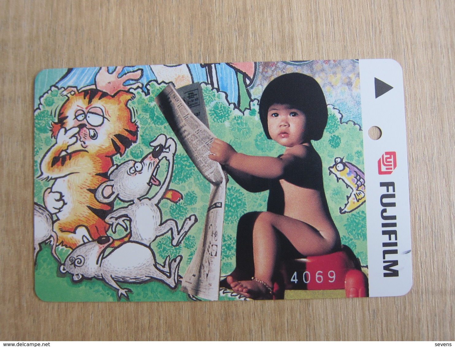 Transitlink Adult Fare Metro Ticket,Fuji Film, Baby And Cartoon Cat And Rats Painting - Singapur