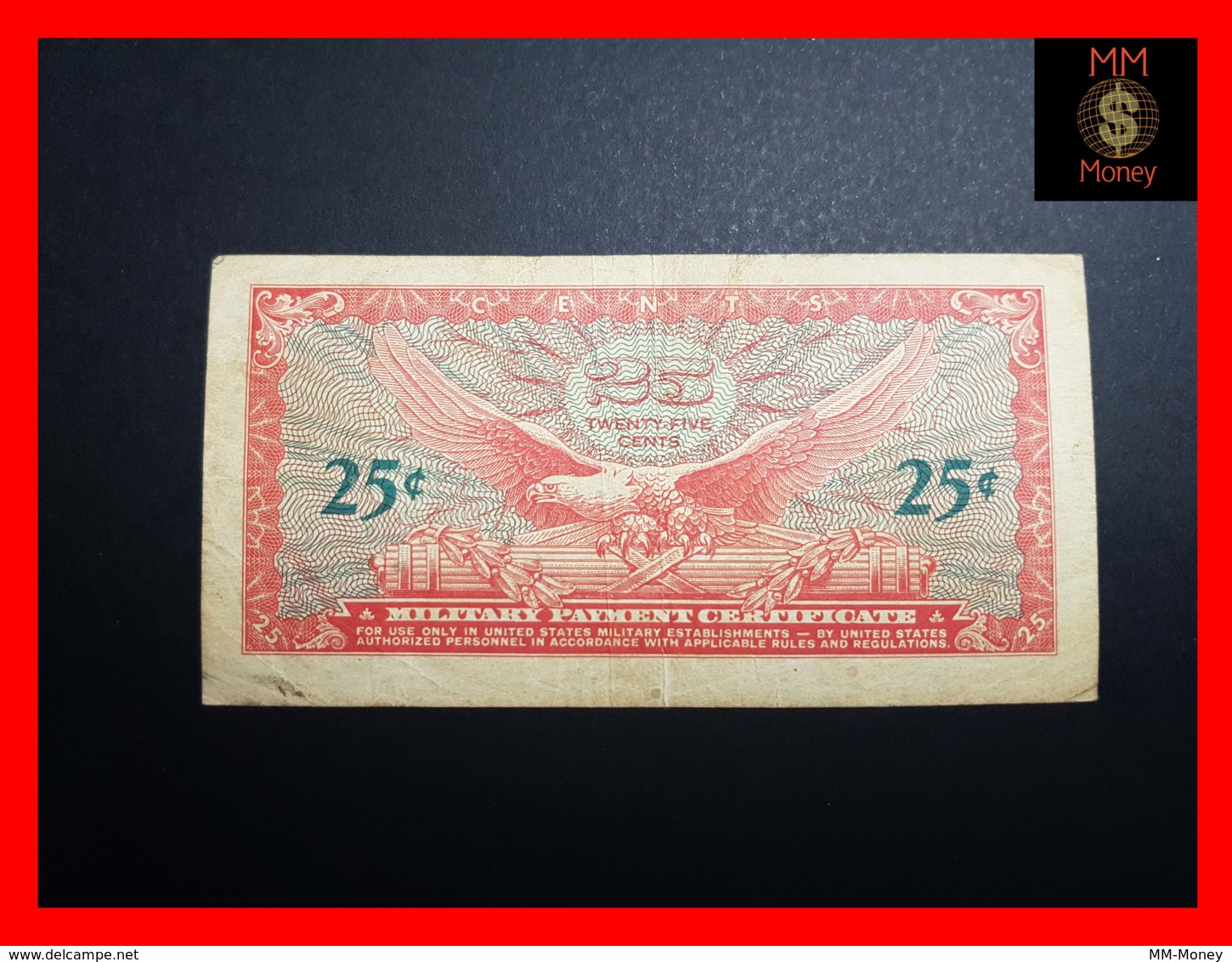 U.S.A.  USA  United States  25 Cents 1965 P. M 59  Serie 641 VF - 1965-1968 - Series 641