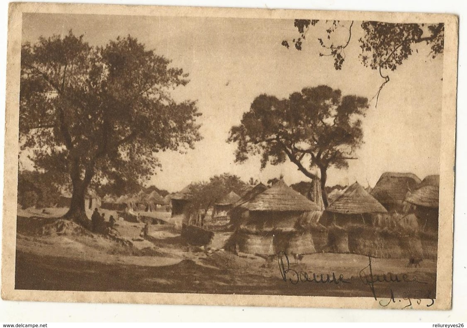 CPA, Bénin , N°53, Kandi , Le Village Indigène , Ed. Suzanne - Benin