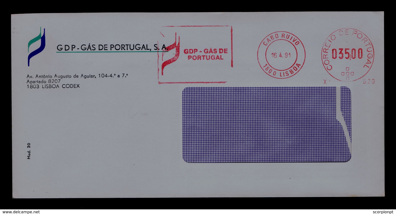 EMA 1991 "Gás De PORTUGAL GDP - GAZ" Energies Sciences Sp6876 - Gas