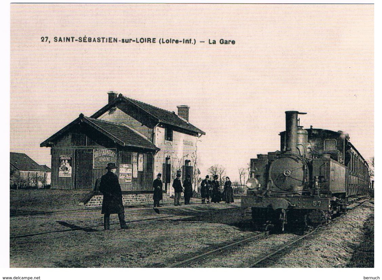 CP ST SEBASTIEN SUR LOIRE Carte Pub - Saint-Sébastien-sur-Loire