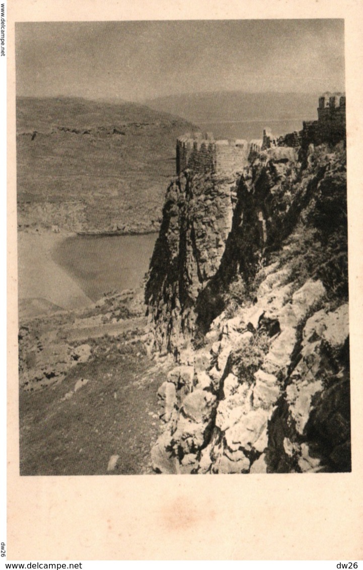 Lindo (Lindos, Rhodes) Le Mura Di Cinta Del Castello (mur D'enceinte Du Château) - Griechenland