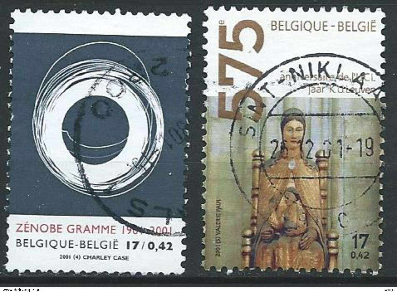 België OBP Nr. 2978 + 2979 Gestempeld / Oblitérés - Used Stamps