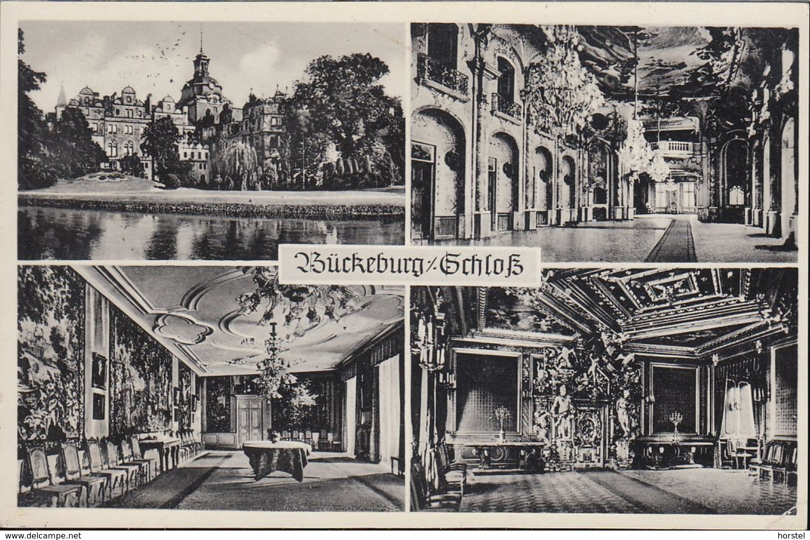 D-31675 Bückeburg - Schloß  Bückeburg - Alte Ansichten ( 1955 Gel.) - Bückeburg