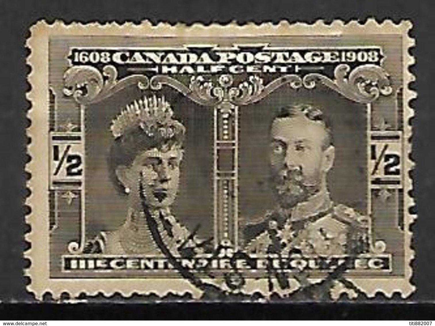 CANADA    -  1908    .Y&T N° 85 Oblitéré . - Gebraucht