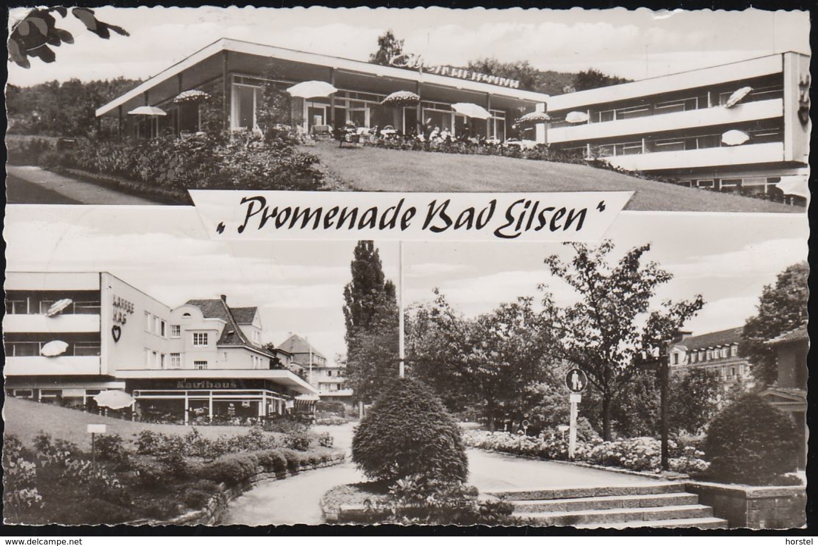 D-31707 Bad Eilsen - Alte Ansichten - Promenade (60er Jahre) - Bueckeburg