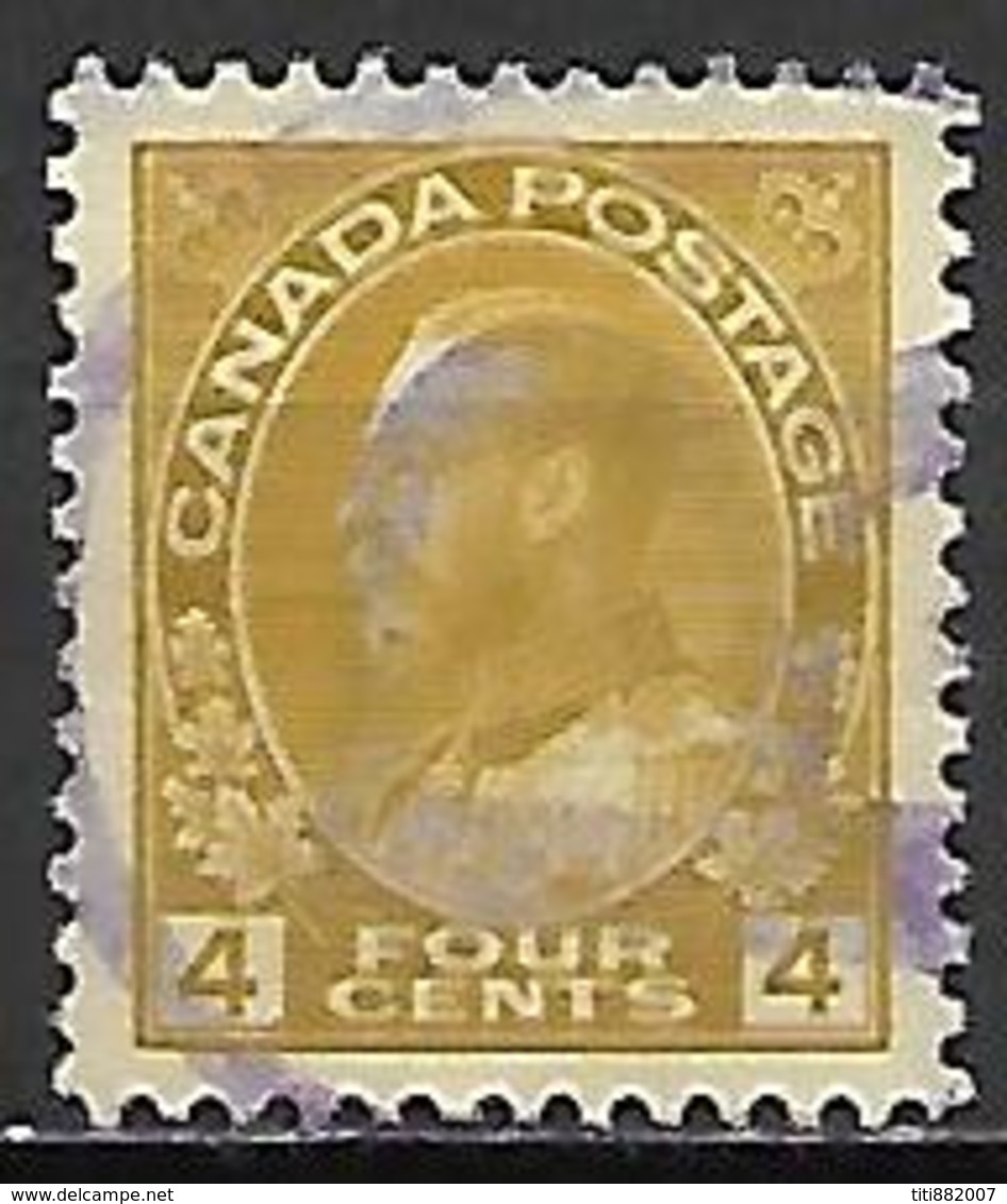 CANADA   -   1918 / 25 . Y&T N° 112 Oblitéré .   George  V. - Gebruikt