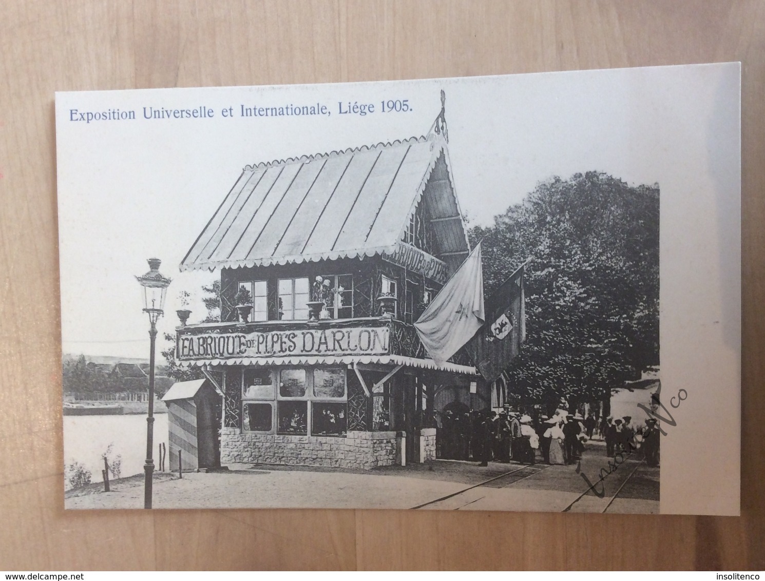 CPA Exposition Universelle De Liège 1905 - Fabrique De Pipes D'Arlon - Non Circulée - Non Divisée - Etat Neuf - Liege