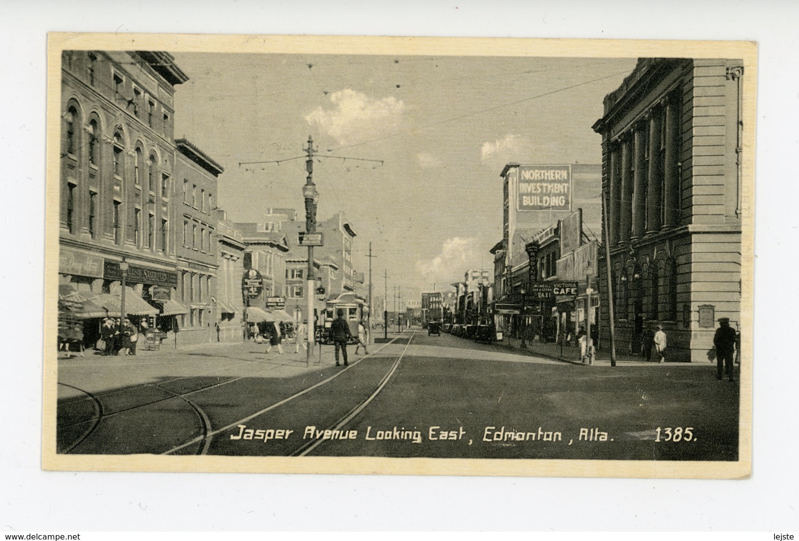 Edmonton - Jasper Avenue (tramway) - Edmonton