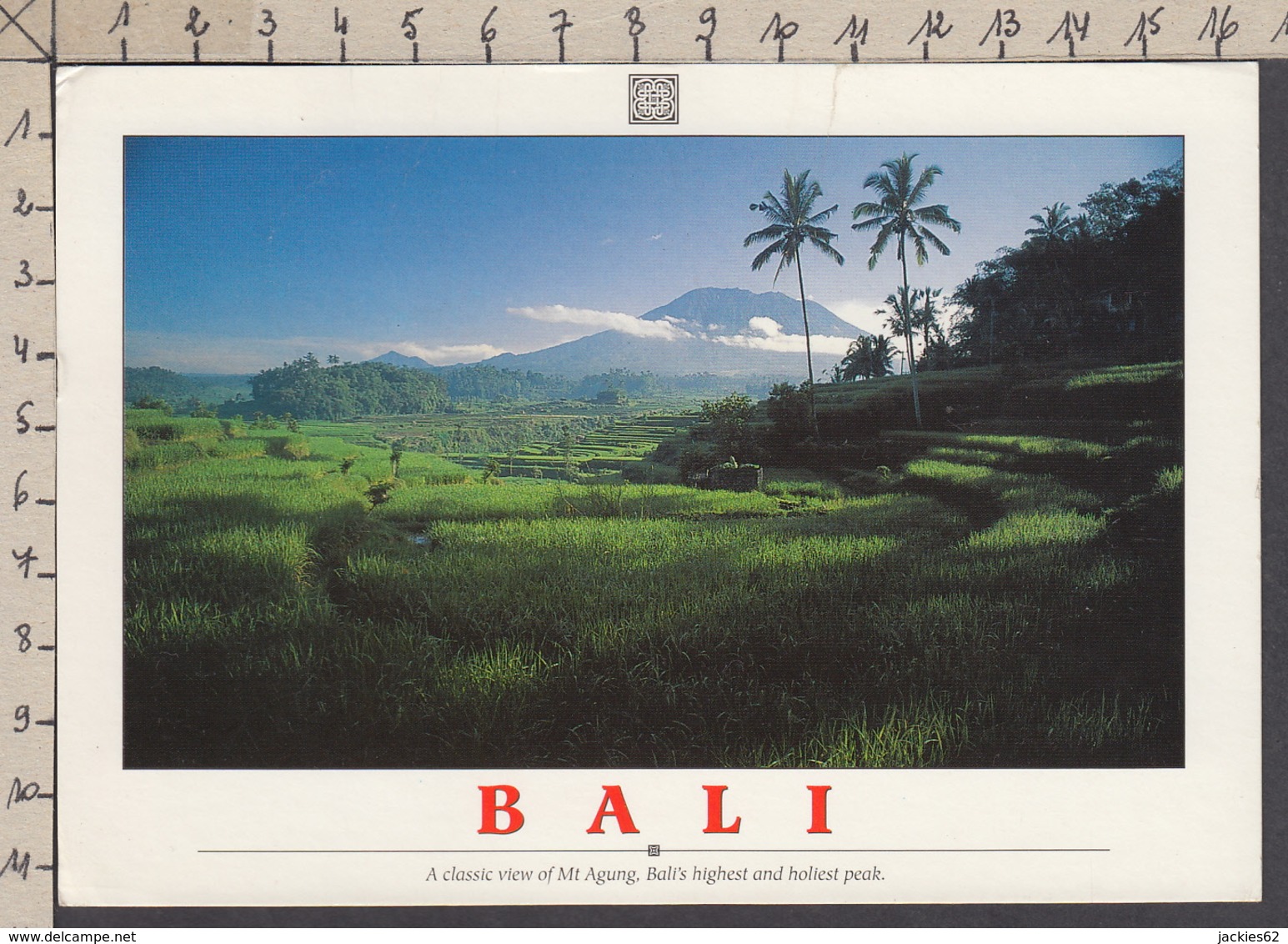 115538GF/ BALI, The Mount Agung - Indonésie