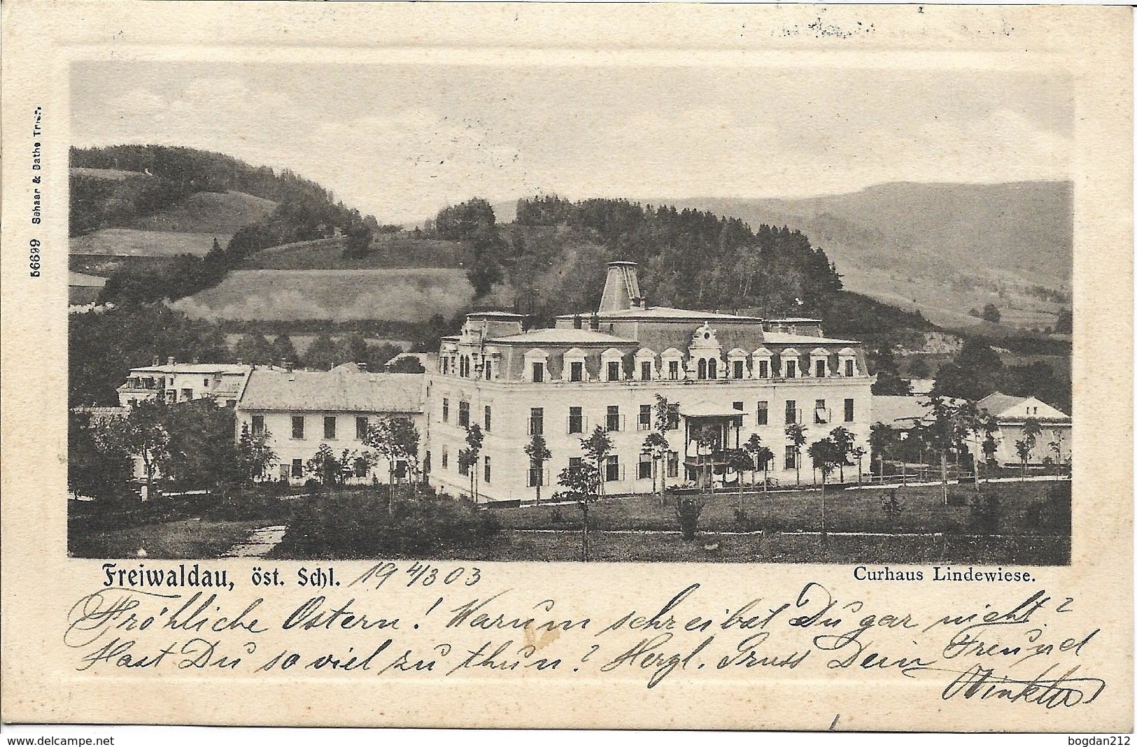 1903 - JESENIK  Freiwaldau , Gute Zustand, 2 Scan - Tchéquie