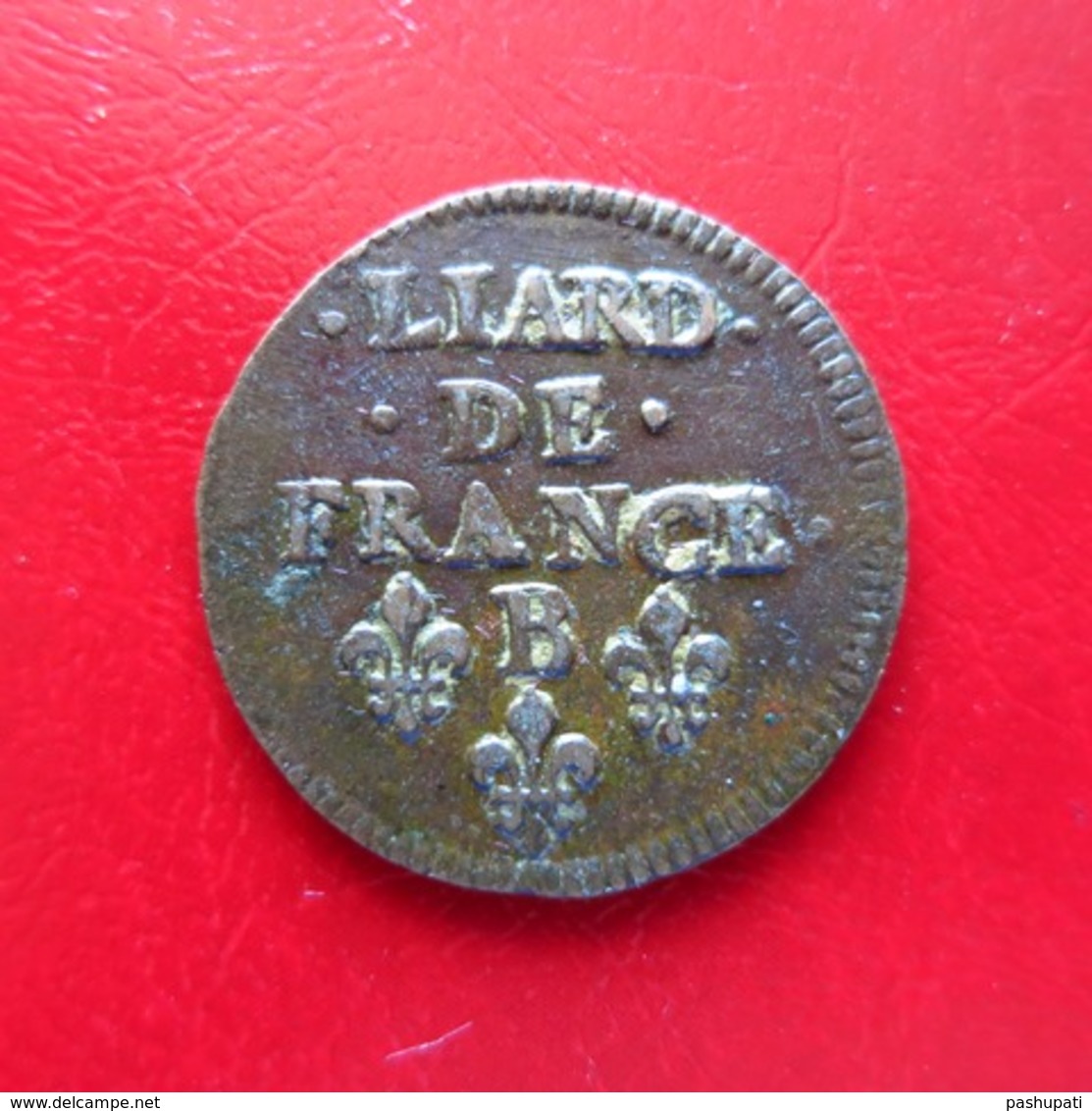 Louis XIV - Liard De France Au Buste Juvénile 2e Type 1655 B - 22mm 3,51g TTB - 1643-1715 Lodewijk XIV De Zonnekoning