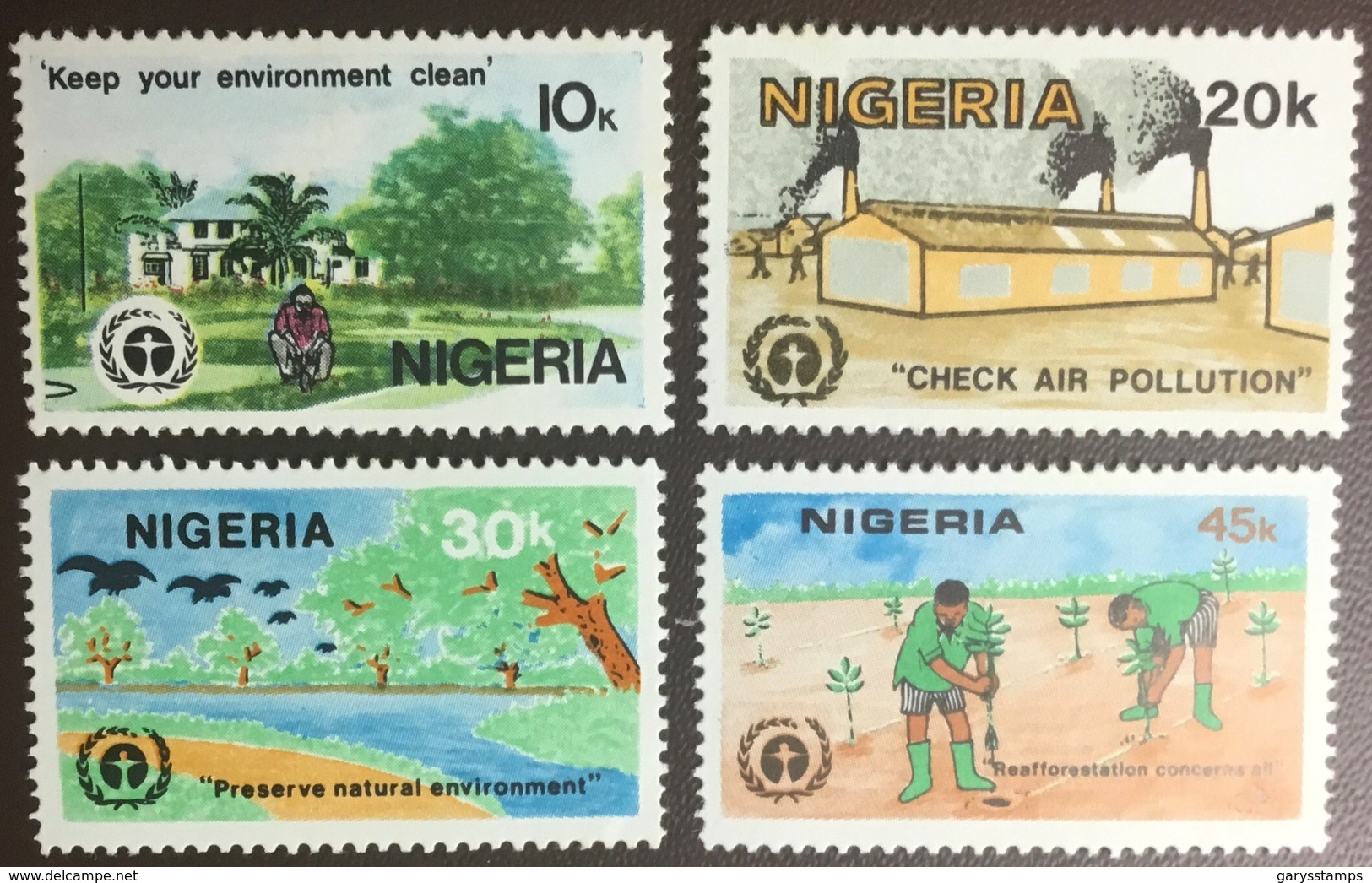 Nigeria 1982 Environment Conference MNH - Nigeria (1961-...)