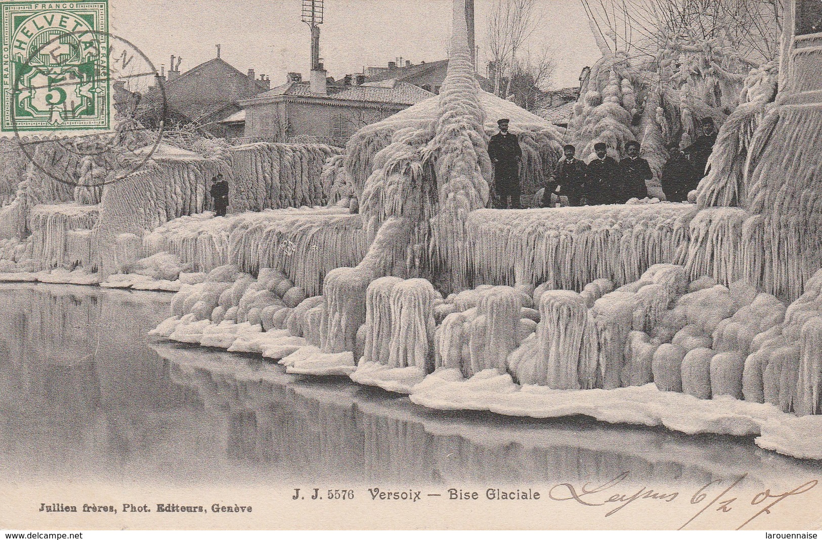 Suisse - VERSOIX - Bise Glaciale - Versoix