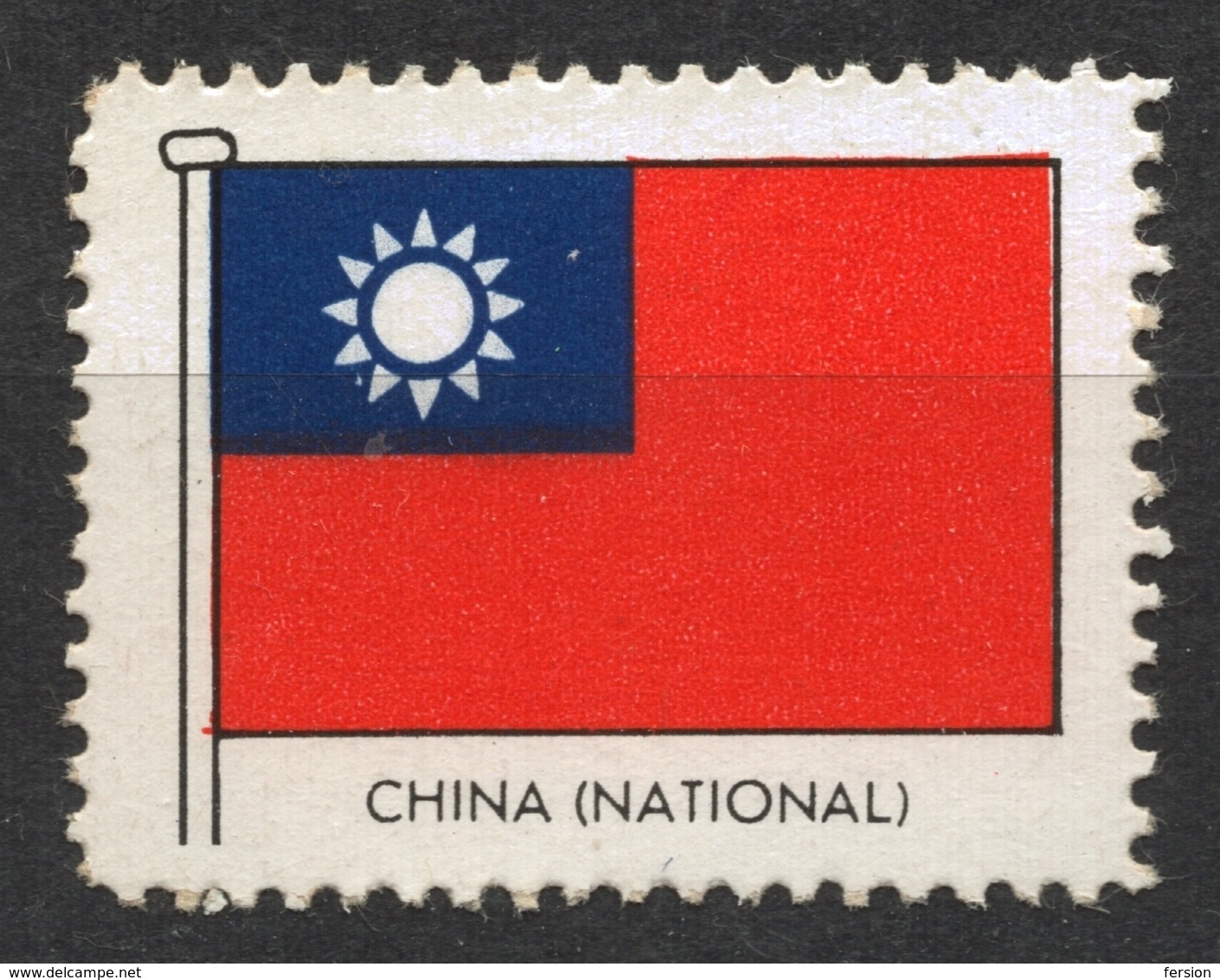 Taiwan Republic Of CHINA - FLAG FLAGS / Cinderella Label Vignette - MNH - Sonstige & Ohne Zuordnung
