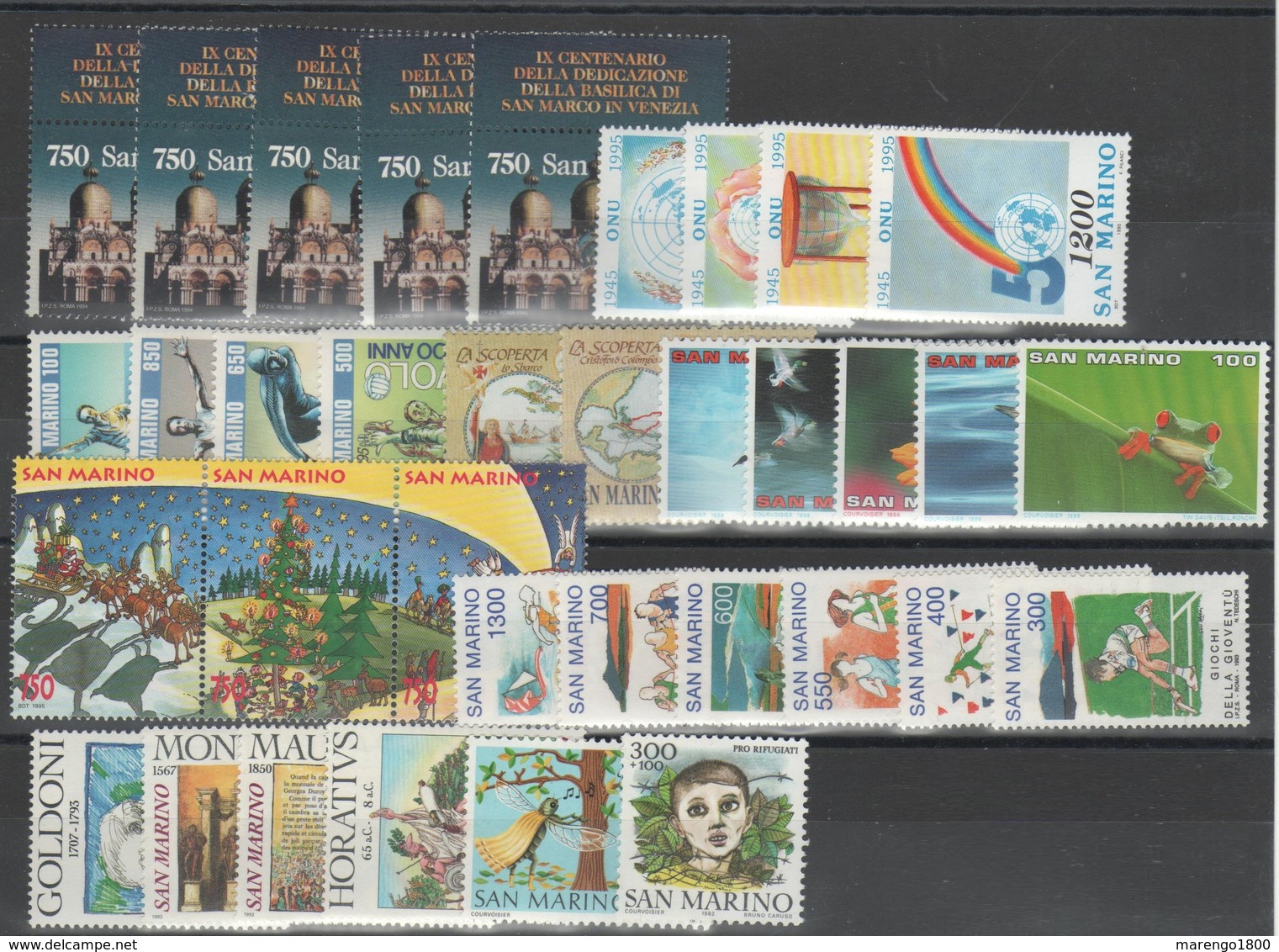 San Marino - Lotto Nuovi Al 50% Del Facciale          (g6432) - Collections, Lots & Series