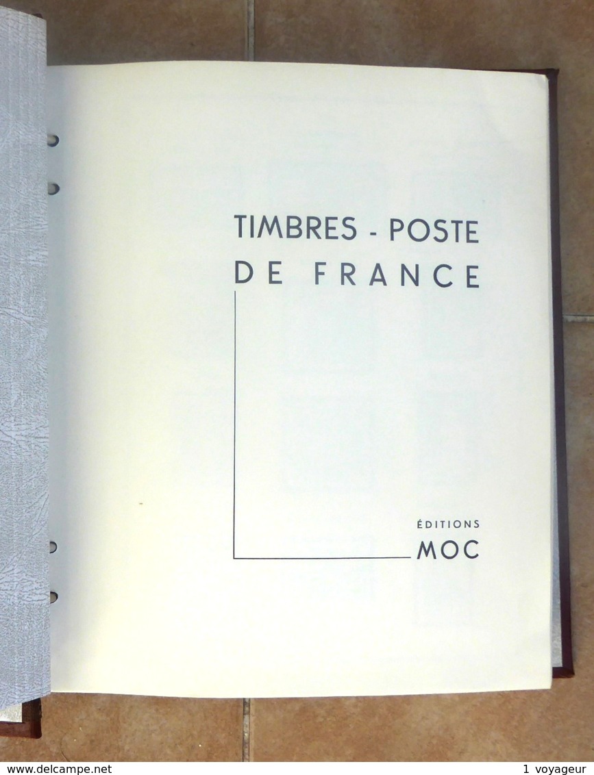 FRANCE - Album MOC + Intérieurs 1976 / 1999 Sans Charnière - Bon état. - Binders With Pages