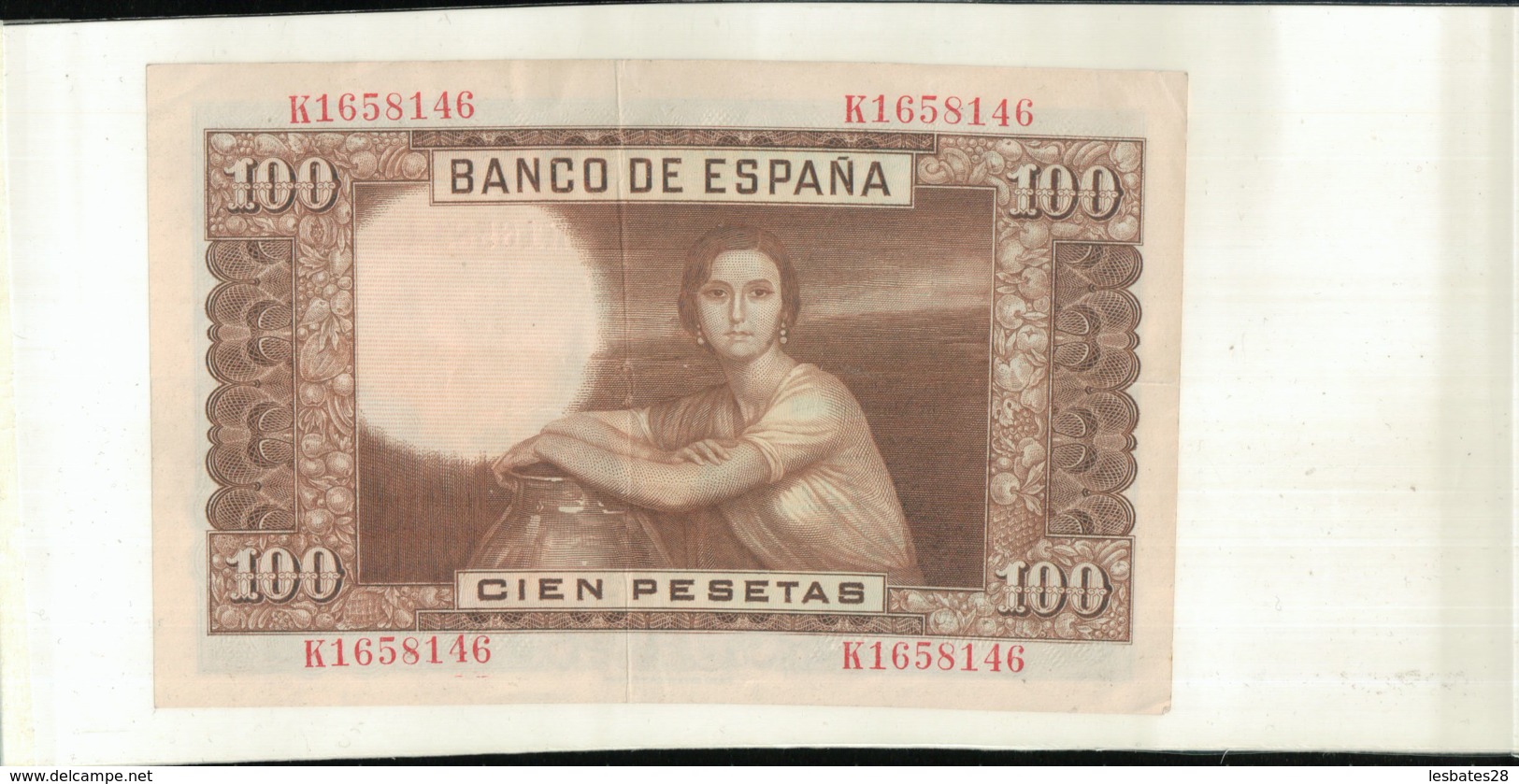 Billet  Espagne  100 Pesetas  Type M. Benlliure 1951  (Mai 2020  082) - 100 Pesetas