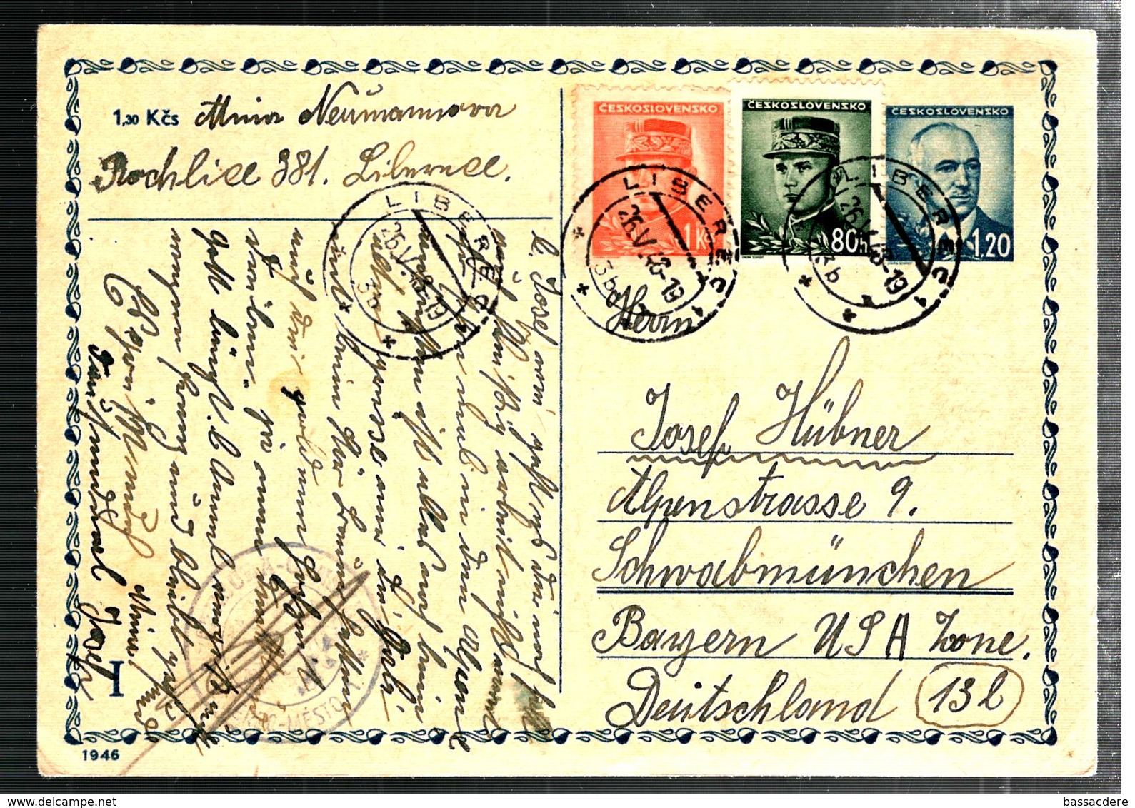 32664 - POUR L ALLEMAGNE - Cartoline Postali