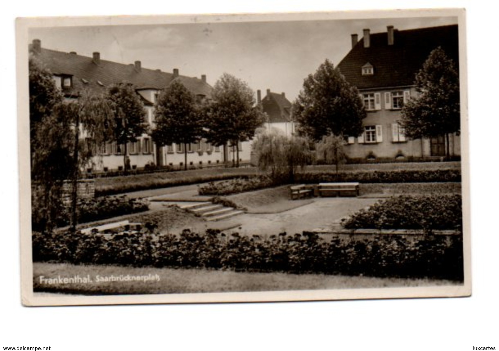 FRANKENTHAL. SAARBRÜCKNERPLATZ. - Frankenthal