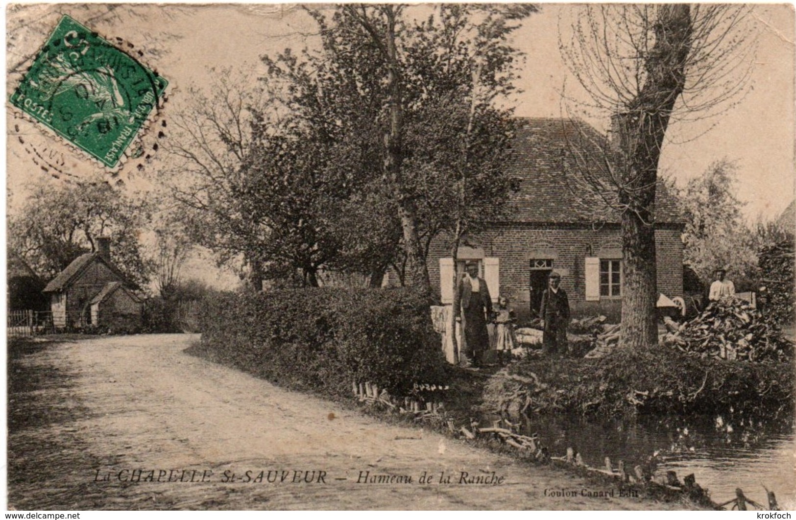 La Chapelle Saint-Sauveur 1910 - Hameau De La Ranche - édit Coulon Canard - Other & Unclassified