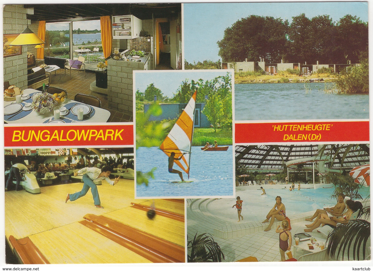 Dalen - Bungalowpark 'Huttenheugte' - (BOWLING, WINDSURFING, SWIMMINGPOOL) - Sporthuis Centrum ***** - Coevorden