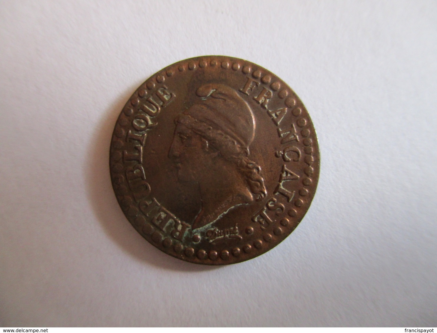 France: 1 Centime An 7 A - 1792-1804 1ère République (An I – An XII)