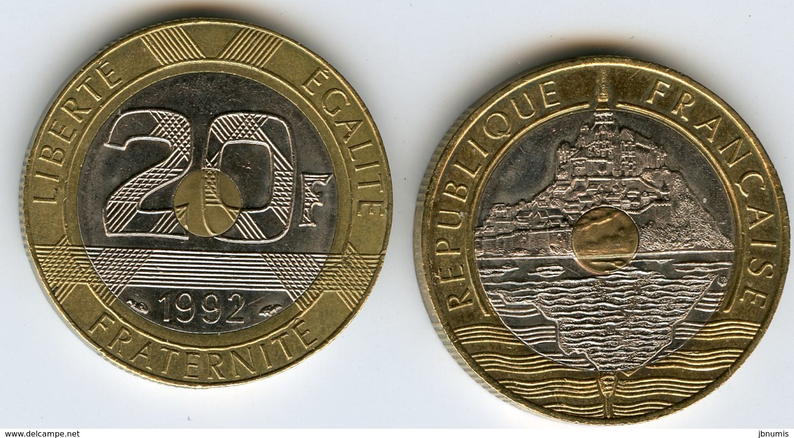 France 20 Francs 1992 V Ouvert 5 Séries De Stris GAD 871 KM 1008.2 - 20 Francs