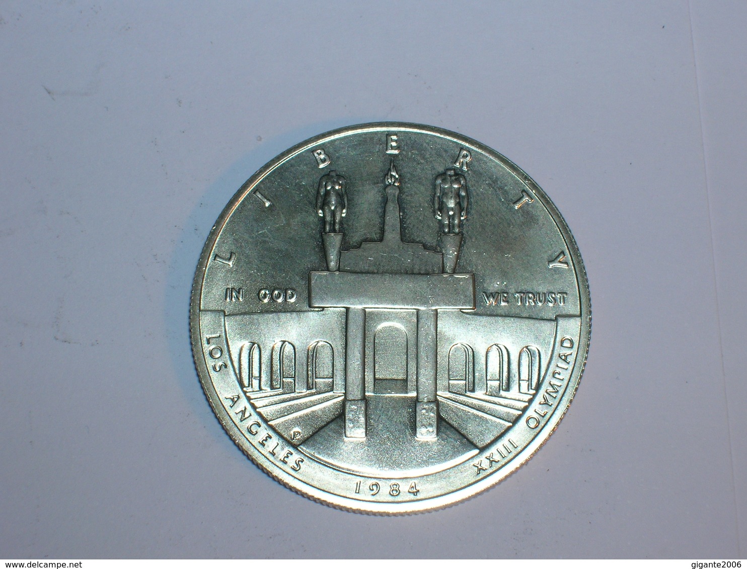 ESTADOS UNIDOS/USA 1 DOLAR 1984 P, SIN CIRCULAR, KM 210 (5803) - Conmemorativas