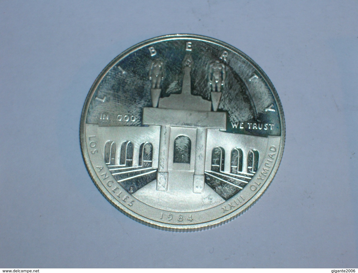 ESTADOS UNIDOS/USA 1 DOLAR 1984 S, PROOF, KM 210 (5804) - Conmemorativas