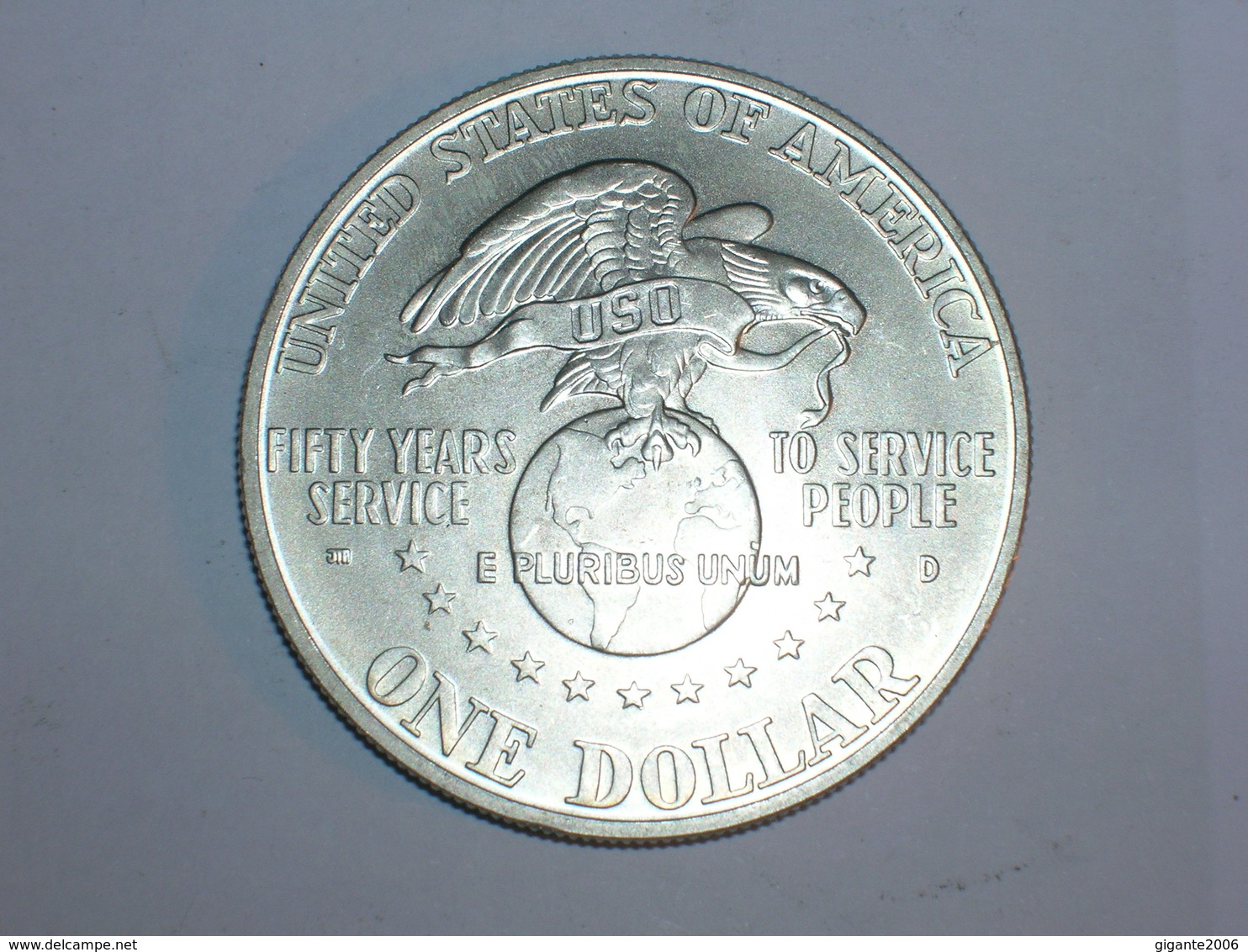 ESTADOS UNIDOS/USA 1 DOLAR 1991 D, SIN CIRCULAR, KM 232 (5812) - Conmemorativas