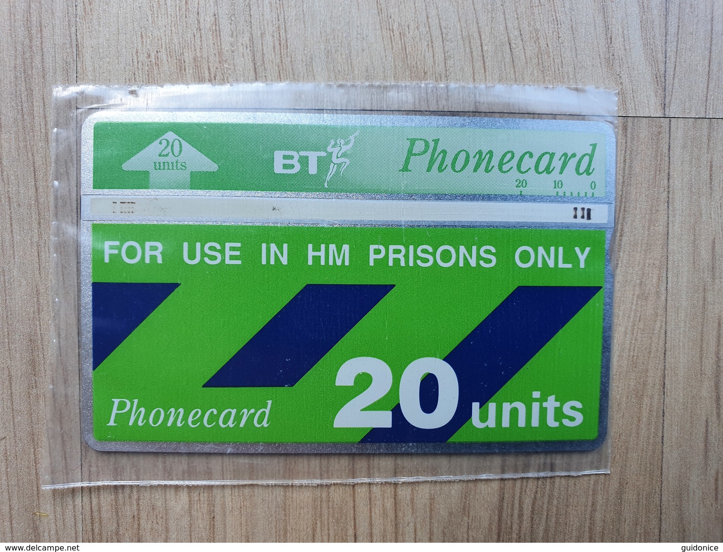 Telefonkarte - Großbritannien - "Prison Card" Der British Telecom - Sonstige & Ohne Zuordnung