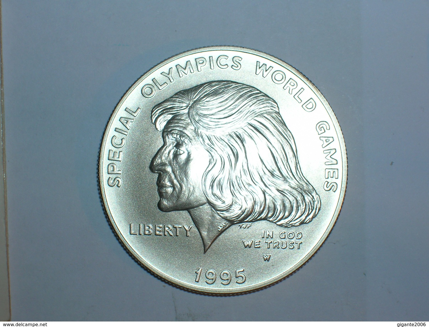 ESTADOS UNIDOS/USA 1 DOLAR 1995 W, SIN CIRCULAR, KM 244 (5816) - Conmemorativas