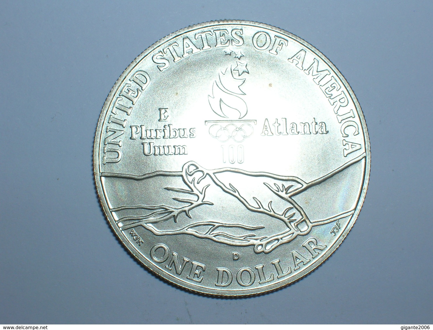 ESTADOS UNIDOS/USA 1 DOLAR 1995 D, OLIMPIADAS, SIN CIRCULAR, KM 263 (19.962 PIEZAS) (5780) - Conmemorativas