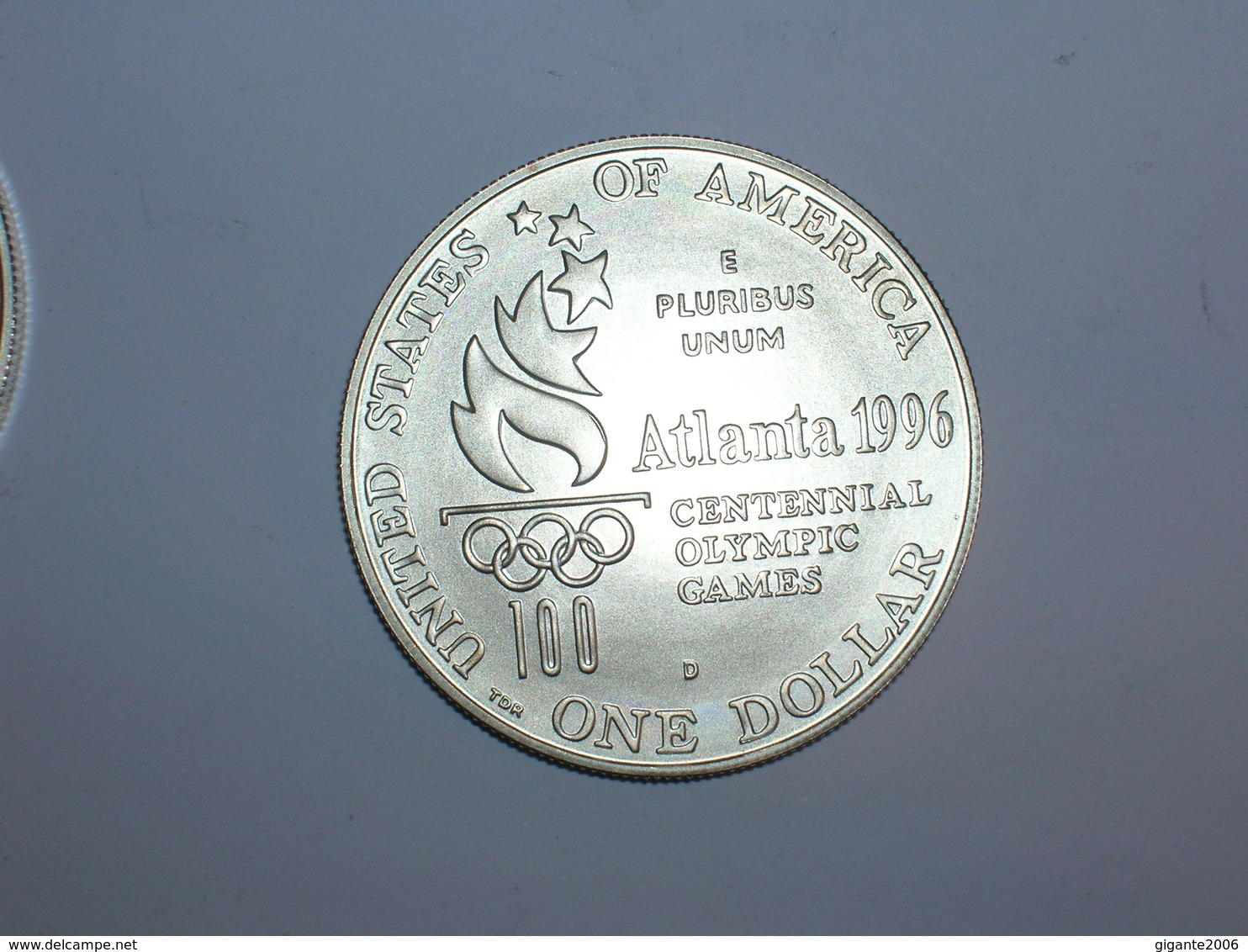 ESTADOS UNIDOS/USA 1 DOLAR 1996 D, OLIMPIADAS, SIN CIRCULAR, KM 272 (16.258 PIEZAS) (5785) - Conmemorativas