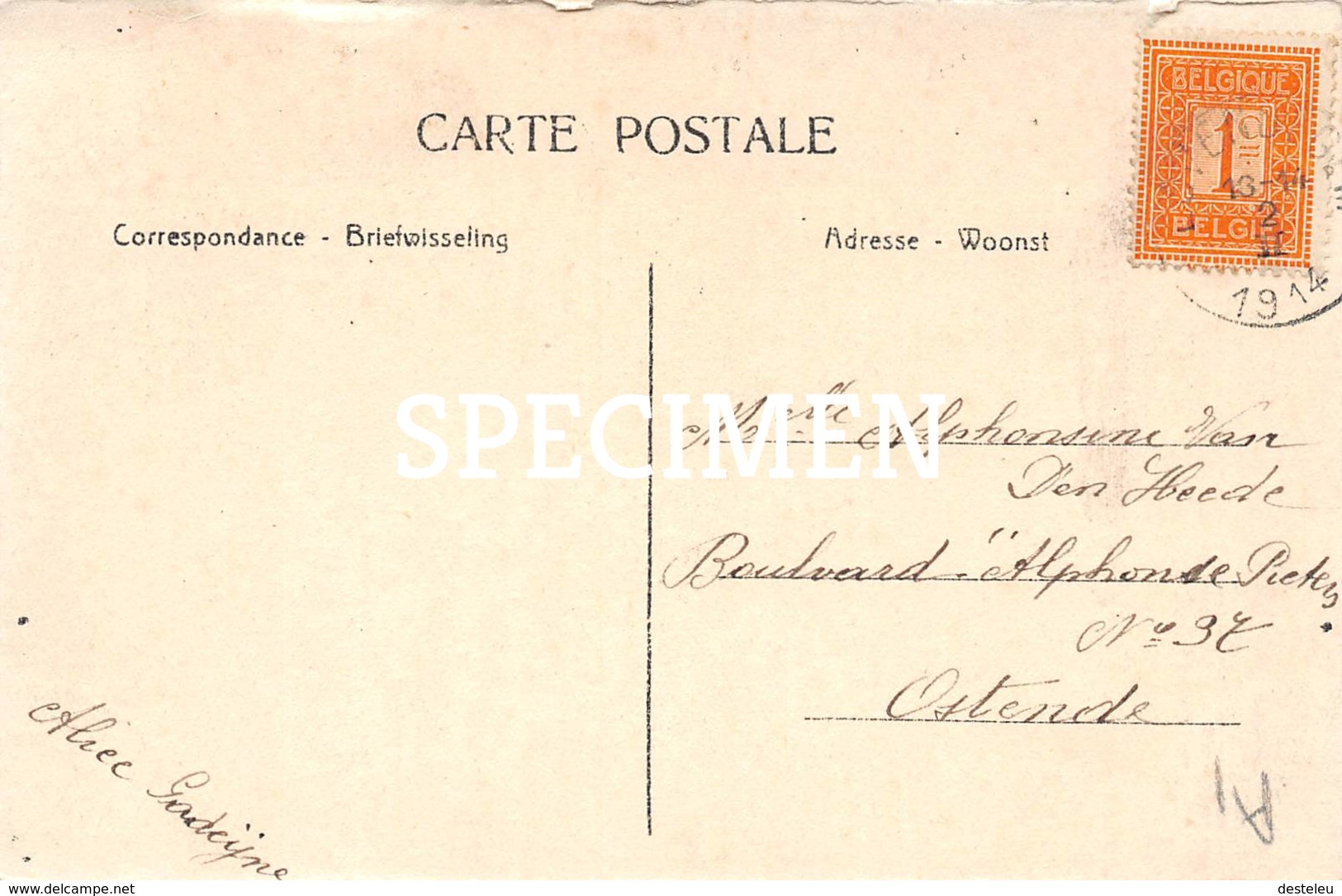 Pensionnat Des Soeurs Franciscaines - Vinderhoute - Lovendegem