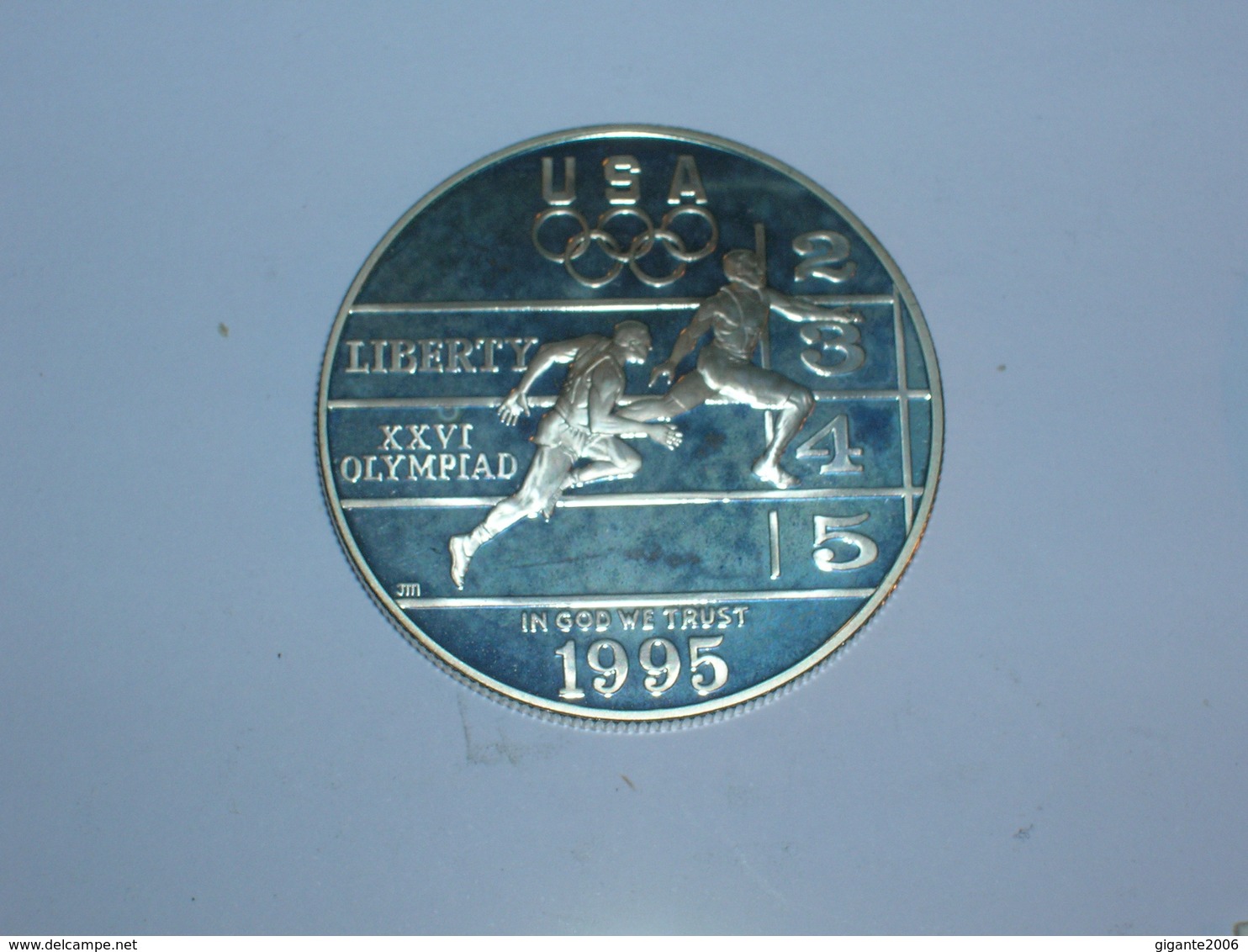 ESTADOS UNIDOS/USA 1 DOLAR 1995 P, OLIMPIADAS, PROOF, KM 264 (5788) - Conmemorativas