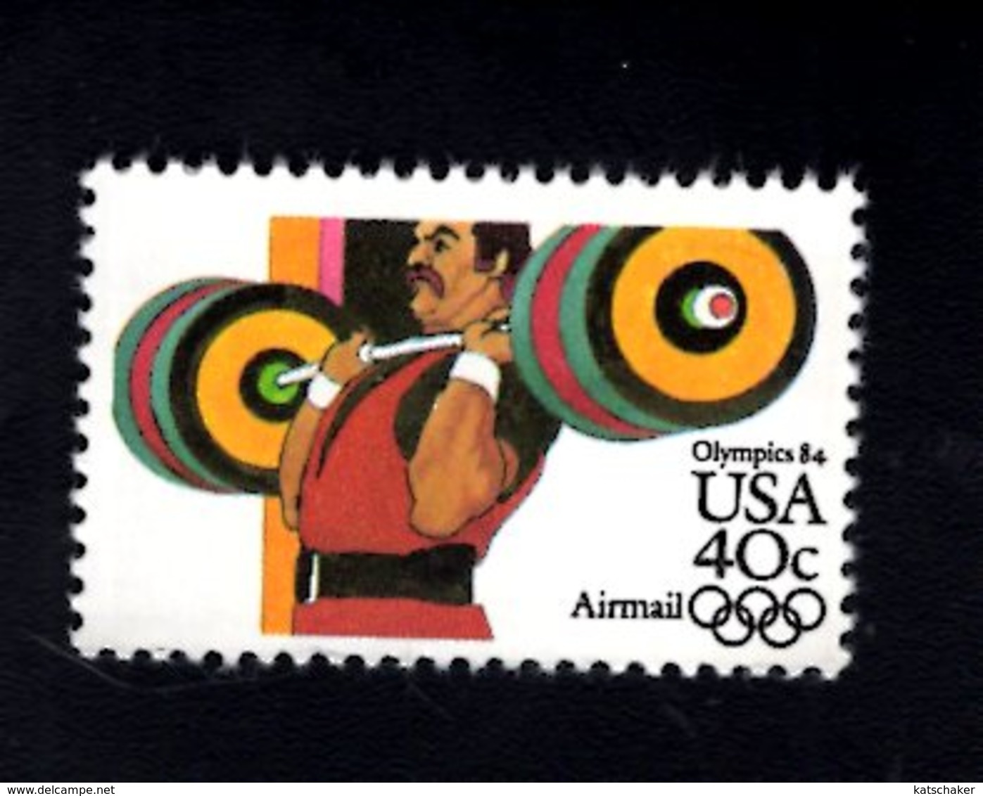 1010285915 SCOTT C108 POSTFRIS MINT NEVER HINGED EINWANDFREI (XX) - SUMMER OLYMPICS WEIGHT LIFTING - 3b. 1961-... Ungebraucht