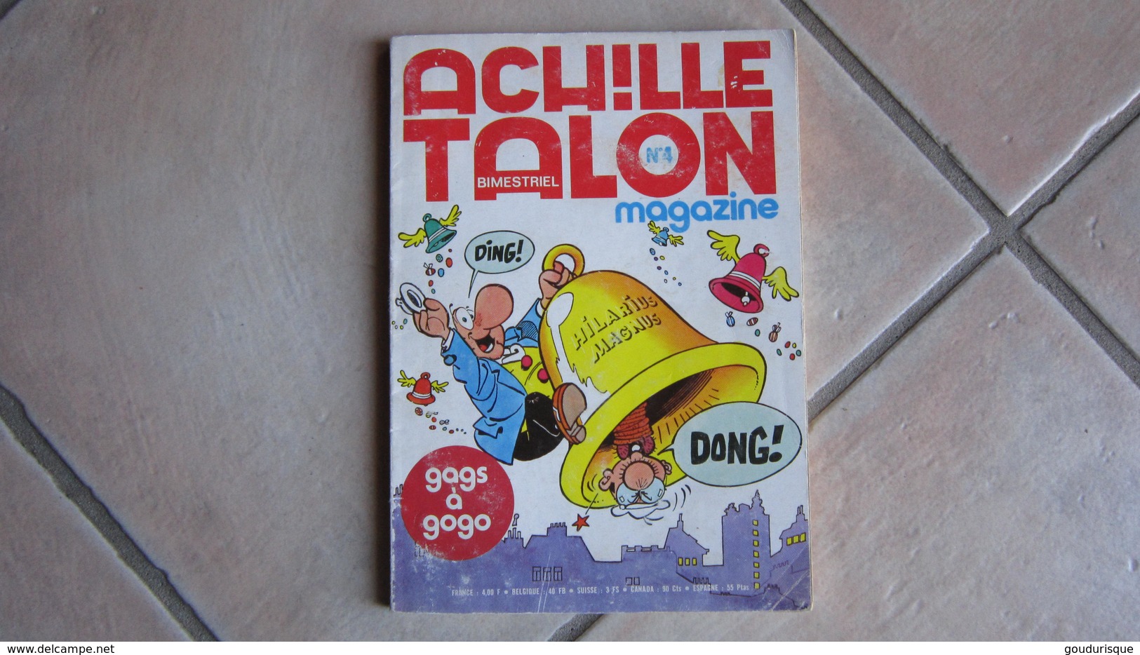 ACHILLE TALON MAGAZINE BIMESTRIEL N°4  GREG - Achille Talon