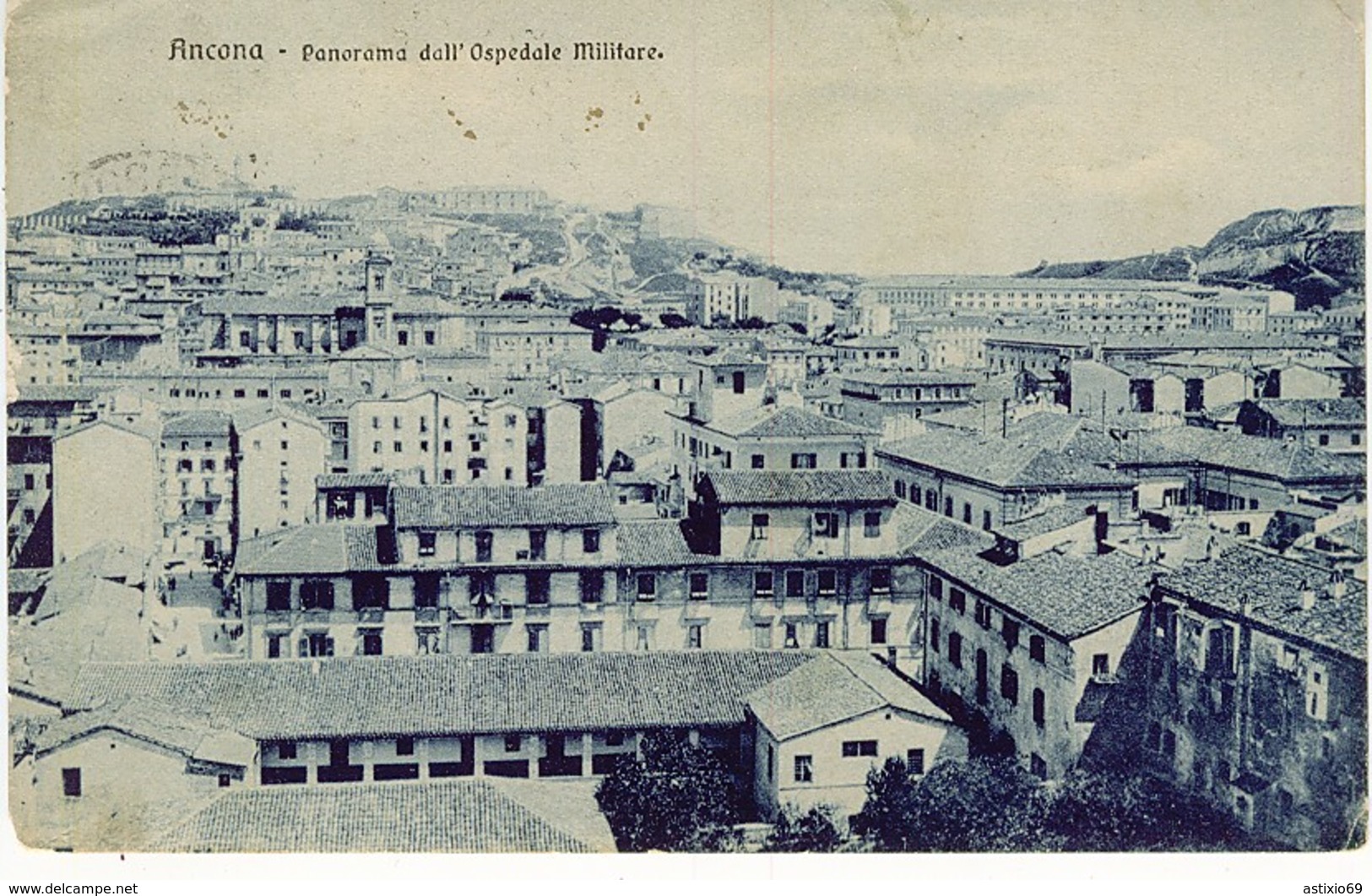 ANCONA PANORAMA DALL OSPEDALE MILITARE - Ancona