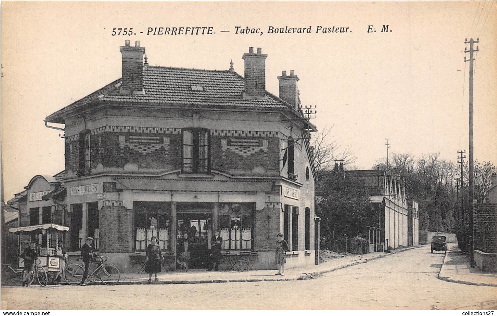 93-PIERREFITTE- TABAC BOULEVARD PASTEUR - Pierrefitte Sur Seine