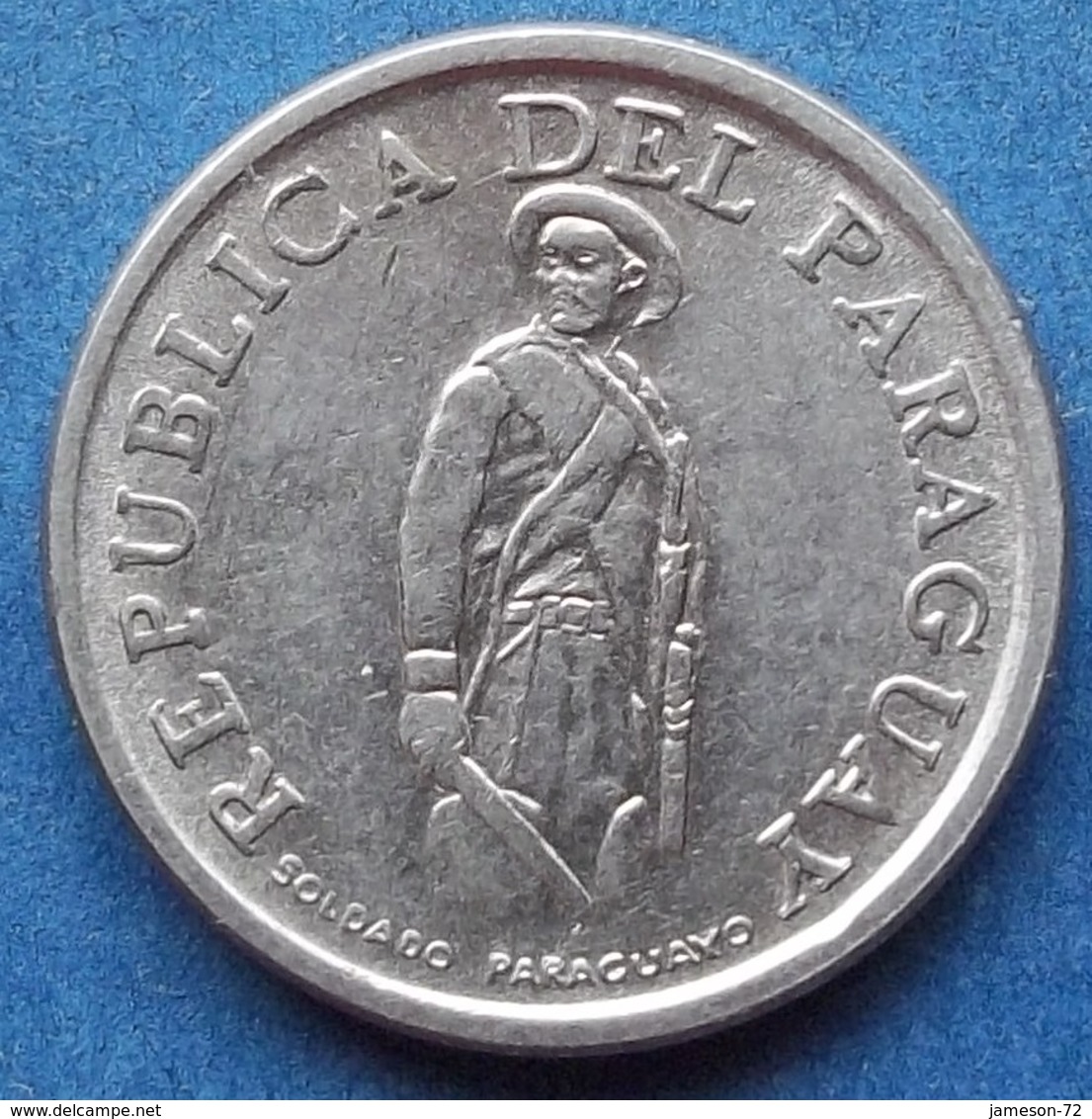 PARAGUAY - 1 Guarani 1975 KM# 151 Monetary Reform (1944) - Edelweiss Coins - Paraguay