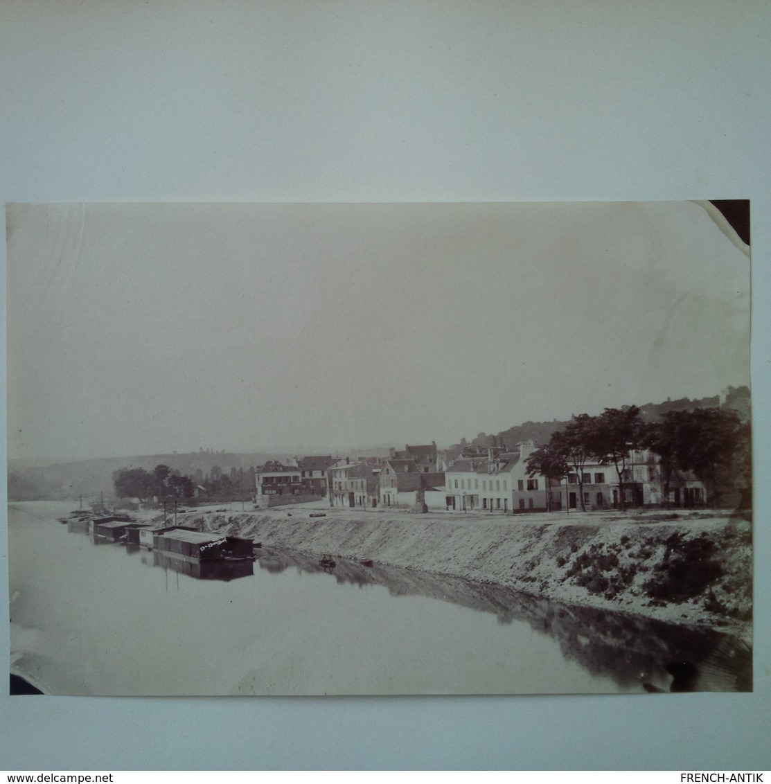 ALBUM DE 66 PHOTOS FAMILLE LIEU A IDENTIFIER SEINE ET MARNE AUBE MARNE ? BATEAU LAVOIR PAYSANS VILLAGE PONT PAYSAGES