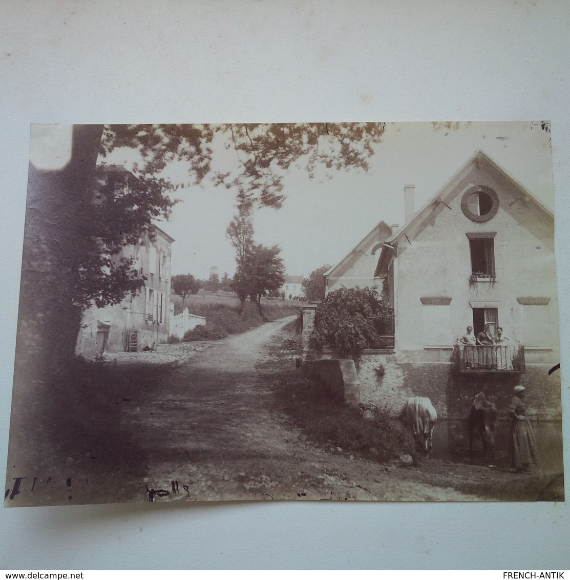 ALBUM DE 66 PHOTOS FAMILLE LIEU A IDENTIFIER SEINE ET MARNE AUBE MARNE ? BATEAU LAVOIR PAYSANS VILLAGE PONT PAYSAGES